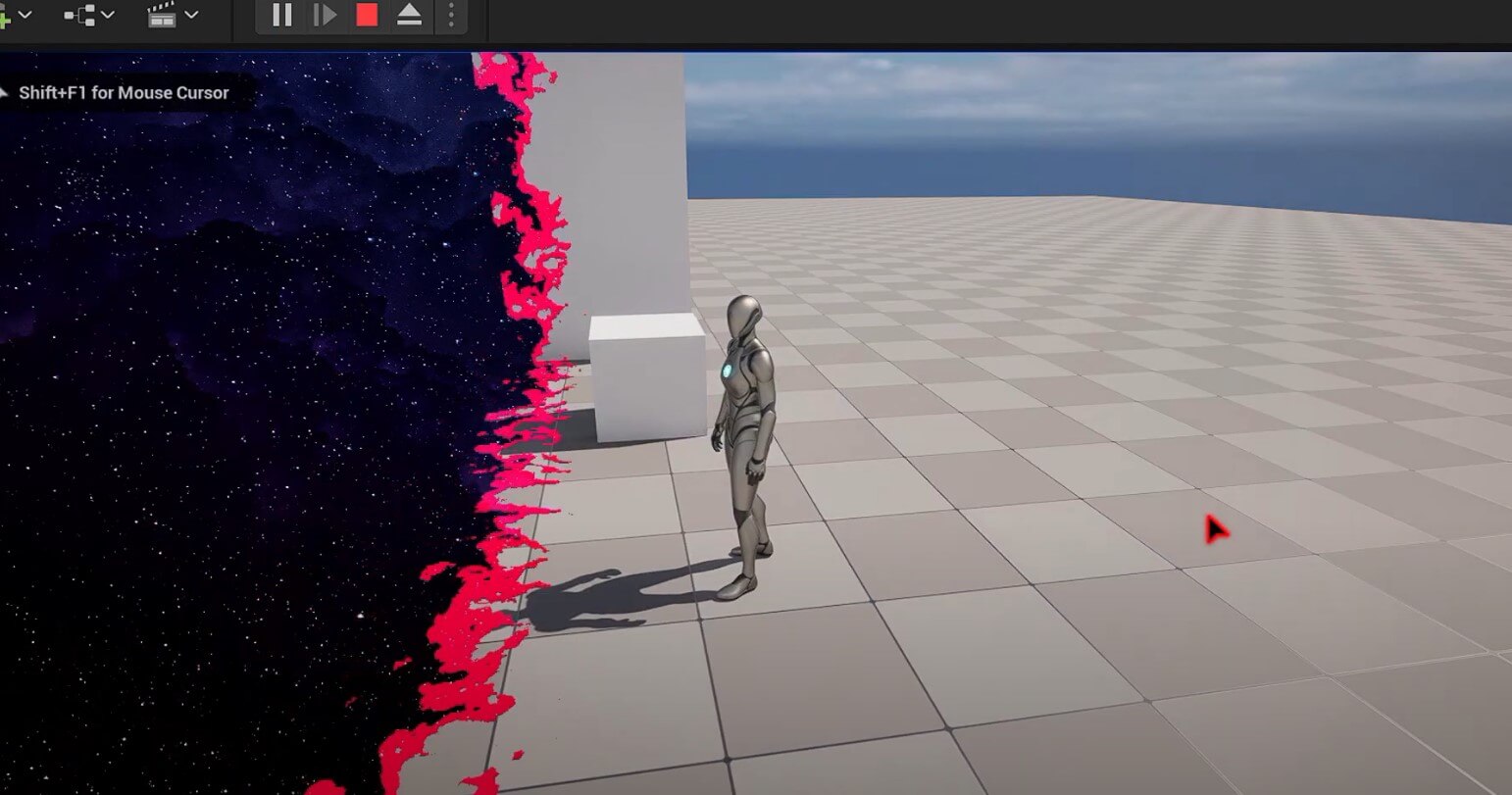 Burning Effect Unreal 5