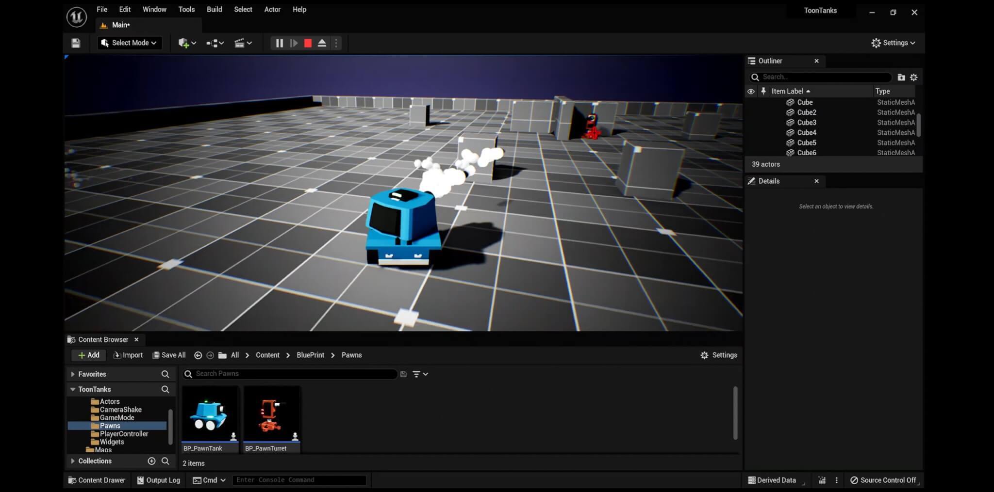 Unreal Engine 5 C++ Small Game Demo (Video)